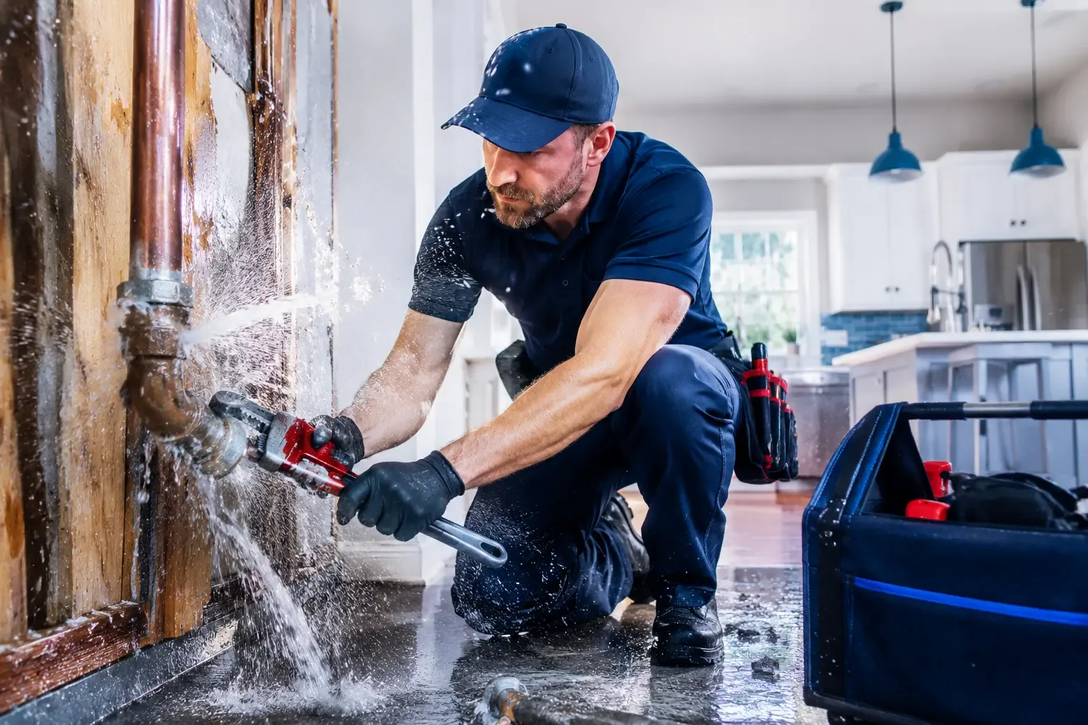 Local emergency pipe repair professionals in Lick Creek, KY